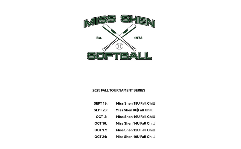Miss Shen 2025 Fall Tournament